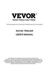 Vevor Y02042B Mode D'emploi