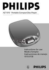 Philips AZ 7372 Mode D'emploi