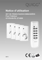 QUIGG GT-9000 Notice D'utilisation