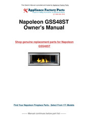 Napoleon GSS48 Manuel D'instructions