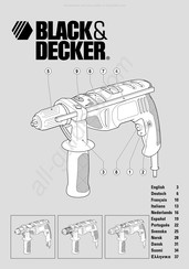 Black & Decker KR550 Mode D'emploi