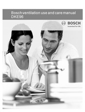 Bosch DKE96 Manuel D'utilisation Et D'entretien