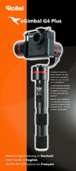 Rollei eGimbal G4 Plus Guide De L'utilisateur