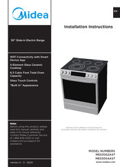 Midea MES30S2AST Instructions D'installation