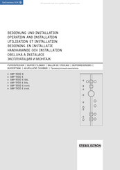 Stiebel Eltron SBP 1000 E Utilisation Et Installation