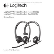 Logitech Mono H820e Guide Rapide