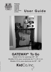 Kidco GATEWAY To Go G14c Guide De L'utilisateur