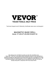 VEVOR MDP-50 Mode D'emploi