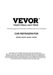 VEVOR BCD42 Mode D'emploi
