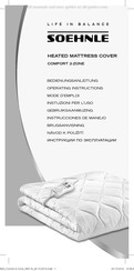 Soehnle COMFORT 2-ZONE Mode D'emploi