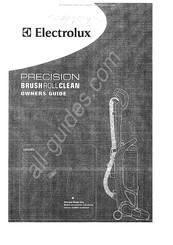 Electrolux Precision Brushroll Clean EL8807A Manuel Du Propriétaire