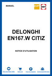 DeLonghi Nespresso Inissia Notice D'utilisation