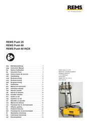 REMS Push 25 Notice D'utilisation