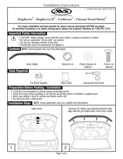 AVS Bugflector II Instructions D'installation