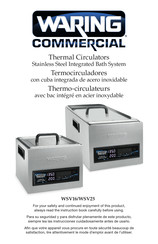 Waring Commercial WSV16 Mode D'emploi