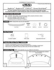 AVS Bugflector II Instructions D'installation