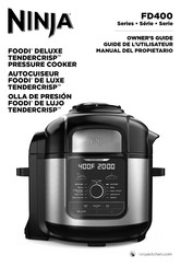 Ninja FOODI DELUXE TENDERCRISP FD400 Série Guide De L'utilisateur