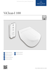 Villeroy & Boch ViClean-I 100 5614E8R1 Manuel D'installation