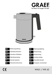 Graef WK 62 Mode D'emploi
