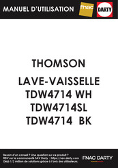 Thomson TDW4714WH Manuel D'utilisation