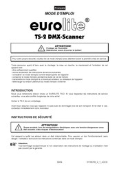 EuroLite TS-2 Mode D'emploi
