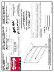 SIMMONS KIDS Bibliotheque convertible Directives De Montage