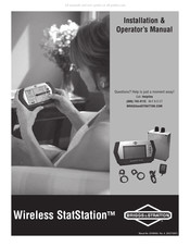 Briggs & Stratton Wireless StatStation Manuel D'installation