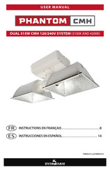 Hydrofarm PHANTOM CMh Instructions