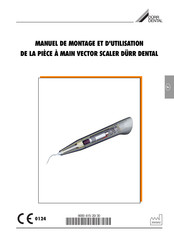 Durr Dental Vector Scaler Manuel De Montage Et D'utilisation
