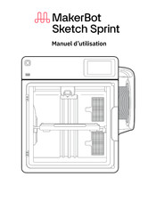 MakerBot Sketch Sprint Manuel D'utilisation
