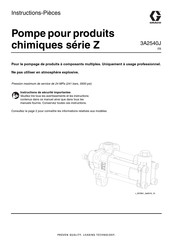 Graco Z Série Instructions-Pièces