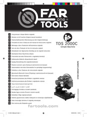 Far Tools TDS 2000C Notice Originale