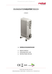 Rotel U7301CH Mode D'emploi