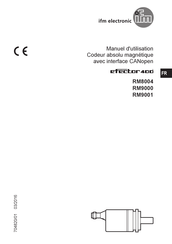 IFM Electronic efector 400 RM9000 Manuel D'utilisation