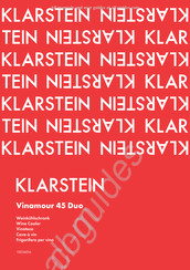 Klarstein 10034216 Mode D'emploi