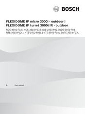 Bosch FLEXIDOME IP micro 3000i Mode D'emploi