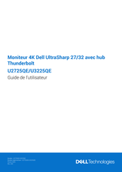 Dell UltraSharp 27 Guide De L'utilisateur