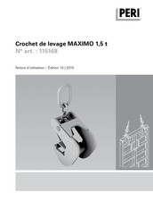 Peri MAXIMO Notice D'utilisation