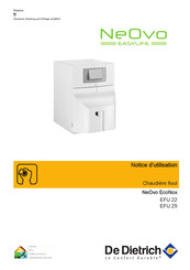 De Dietrich NeOvo EcoNox EFU 29 Notice D'utilisation