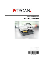 tecan HYDROSPEED Notice D'utilisation