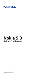 Nokia 5.3 Guide D'utilisation