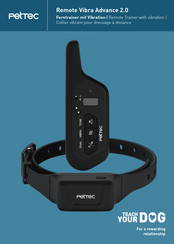 Pettec Remote Vibra Advance 2.0 Mode D'emploi