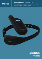Pettec Remote Vibra Trainer 2.0 Mode D'emploi