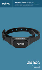 Pettec Antibark Vibra Trainer 2.0 Mode D'emploi