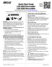 Dri-Eaz 110133 Guide De Démarrage Rapide