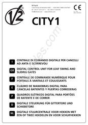 V2 CITY1 Mode D'emploi