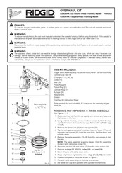 RIDGID R350RHA Mode D'emploi