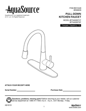 AquaSource FP4A0067CP Mode D'emploi