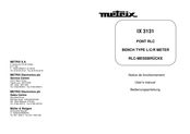 Metrix IX 3131 Notice De Fonctionnement