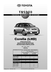 Toyota 08673-64800 Instructions D'installation